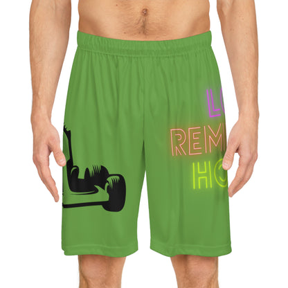 Basketball Shorts: Racing Green