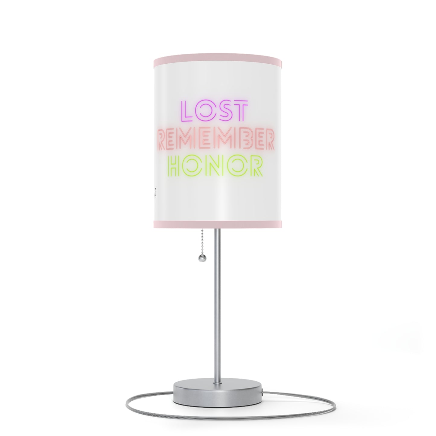 Lamp on a Stand, US|CA plug: Wrestling White