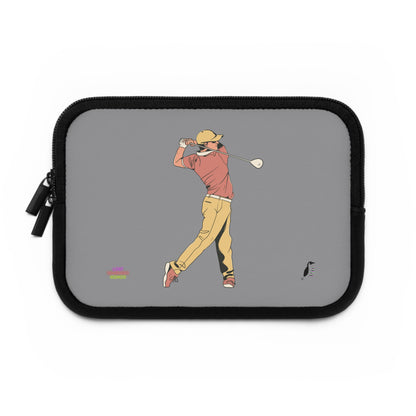 Laptop Sleeve: Golf Grey