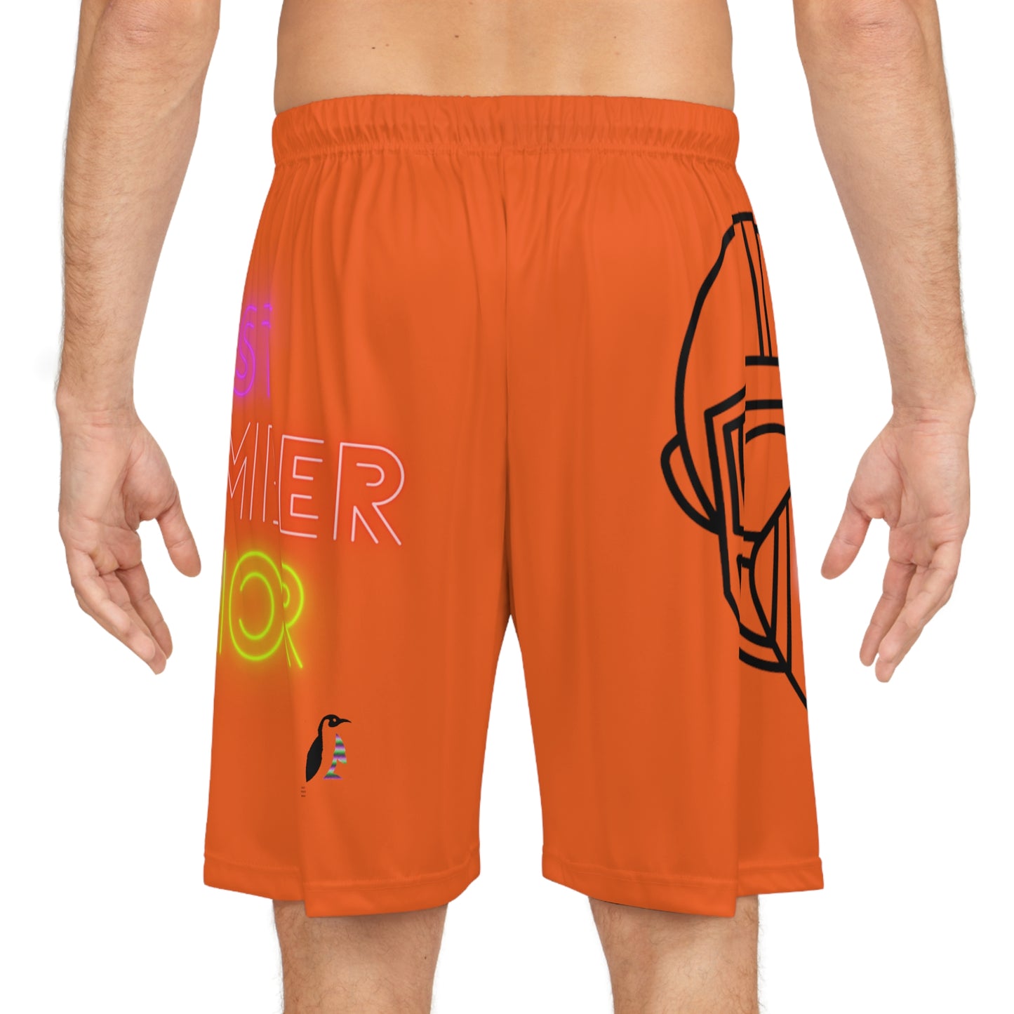 Basketball Shorts: Football Orange