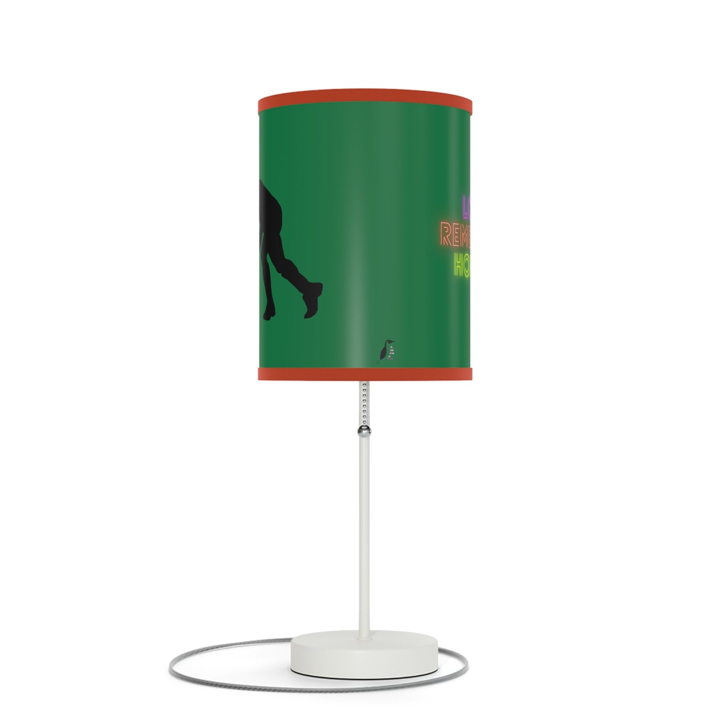 Lamp on a Stand, US|CA plug: Hockey Dark Green