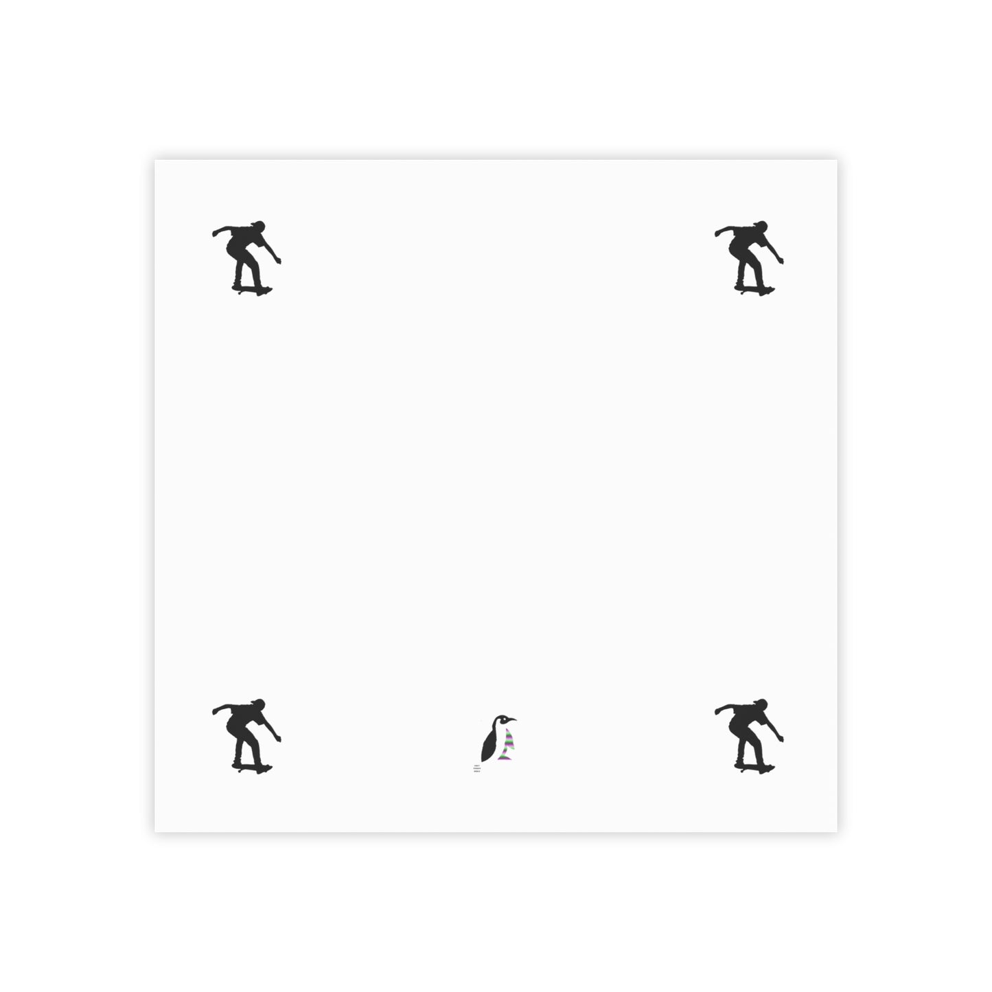 Post-it® Note Pads: Skateboarding White