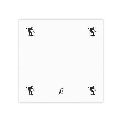 Post-it® Note Pads: Skateboarding White