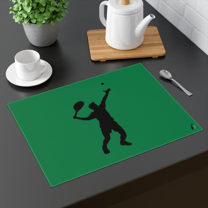 Placemat, 1pc: Tennis Dark Green