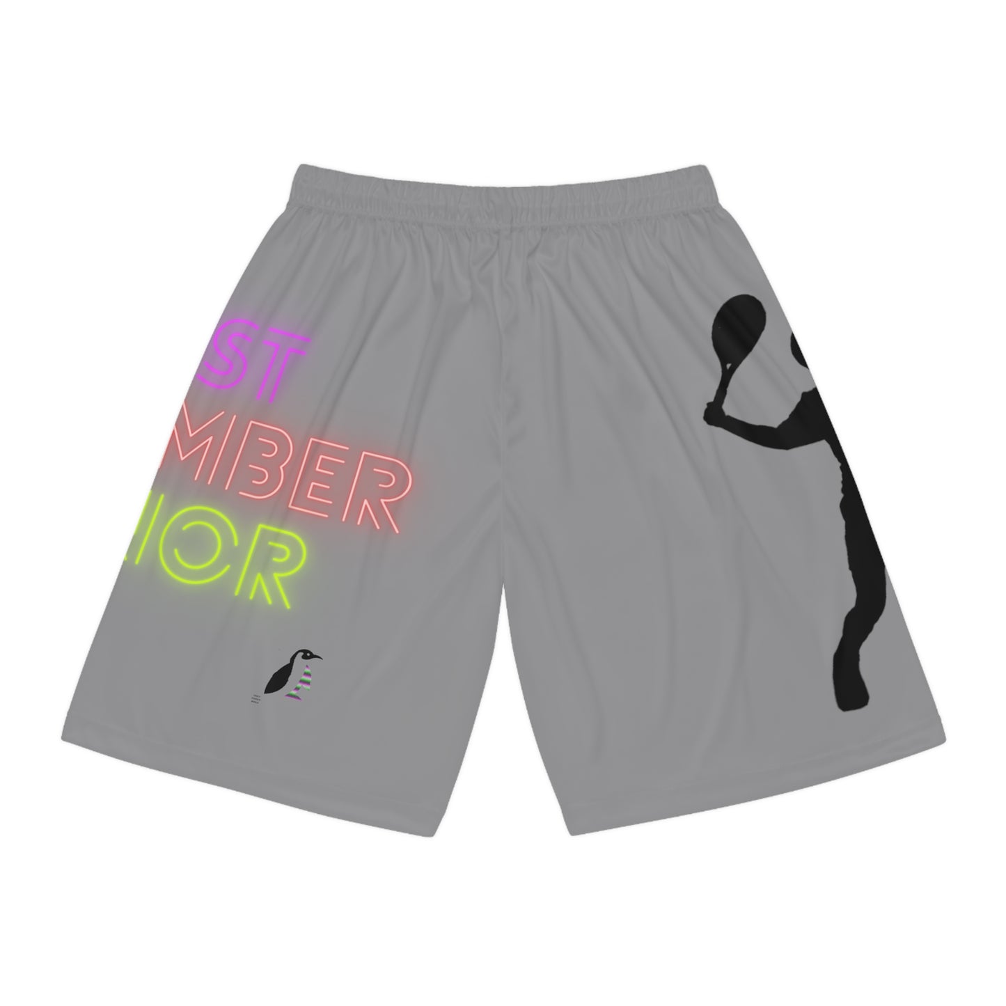 Basketball Shorts: Tennis Grey