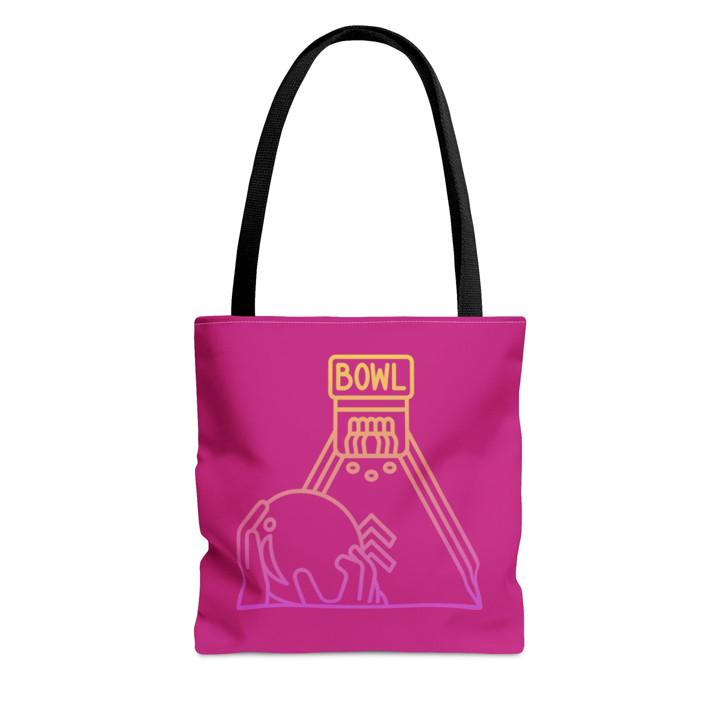 Tote Bag: Bowling Pink