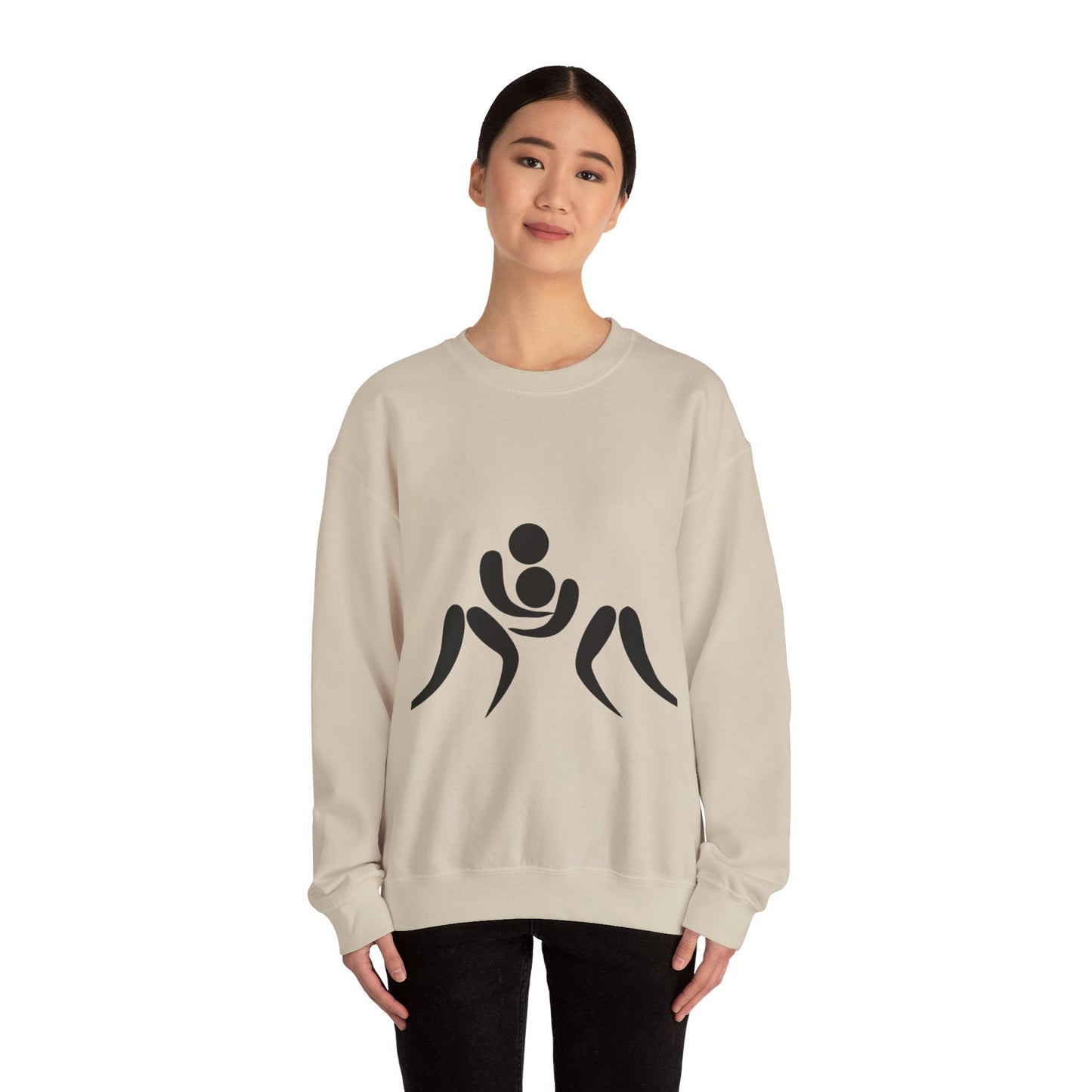 Heavy Blend™ Crewneck Sweatshirt: Wrestling #1