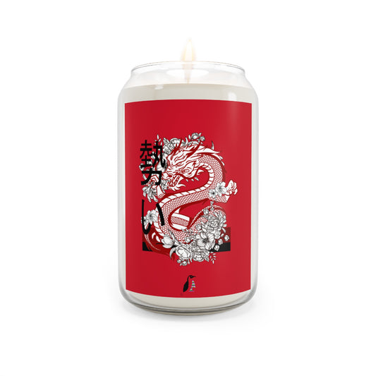Scented Candle, 13.75oz: Dragons Dark Red