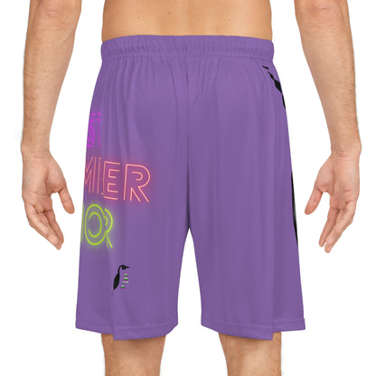 Basketball Shorts: Dance Lite Purple