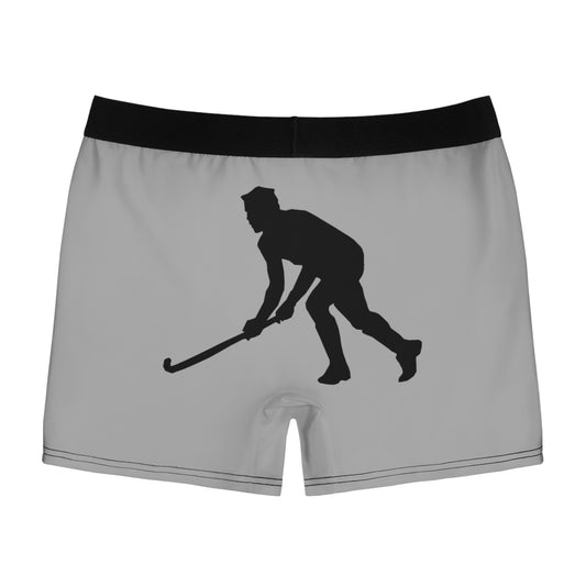 Men's Boxer Briefs: Hockey Lite Grey