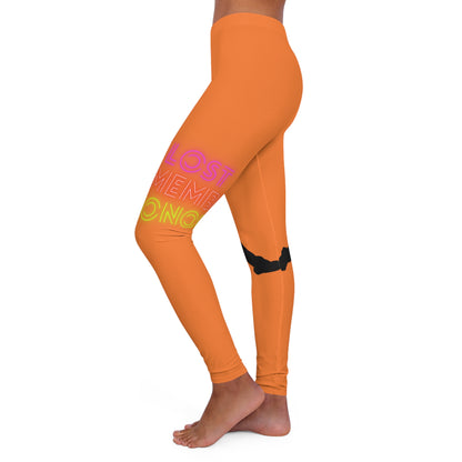 Women's Spandex Leggings: Baseball Crusta