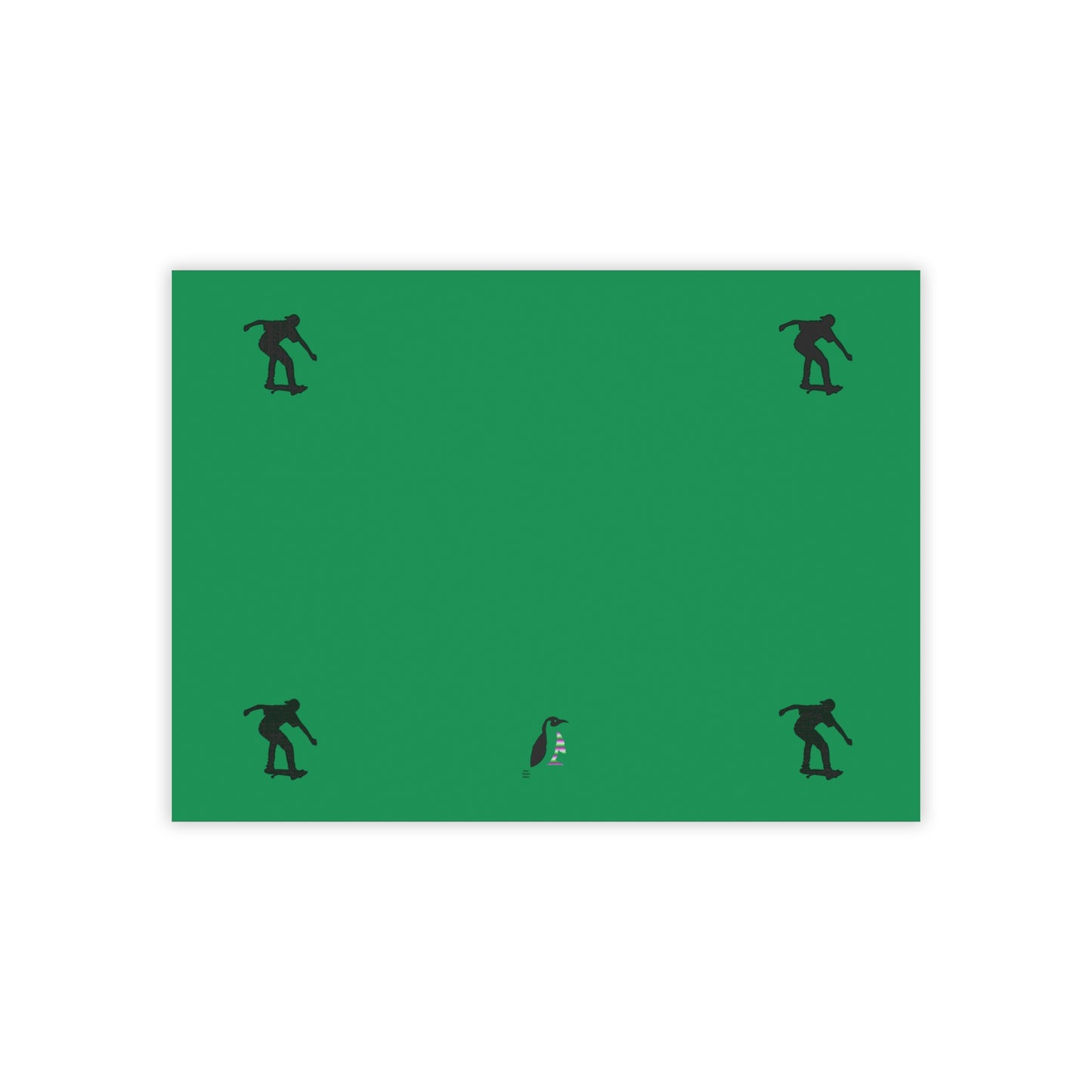 Post-it® Note Pads: Skateboarding Dark Green