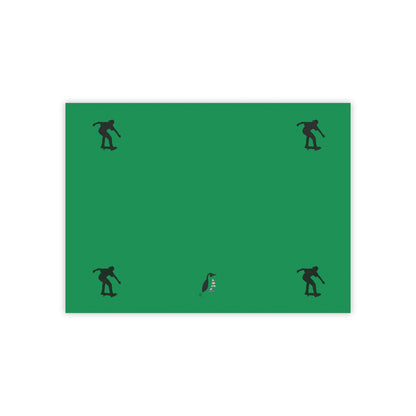 Post-it® Note Pads: Skateboarding Dark Green