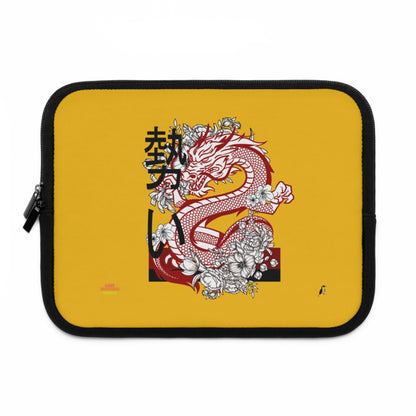 Laptop Sleeve: Dragons Yellow