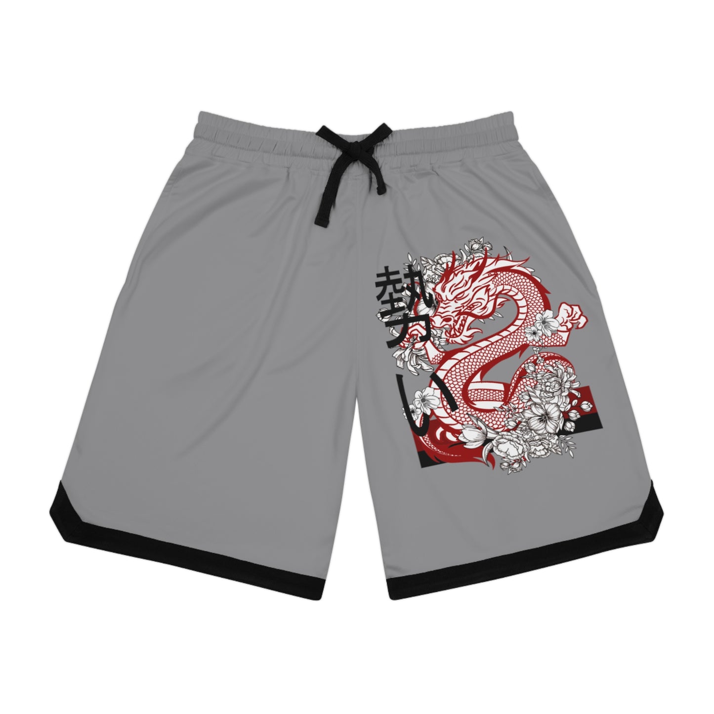 Basketball Rib Shorts: Dragons Grey