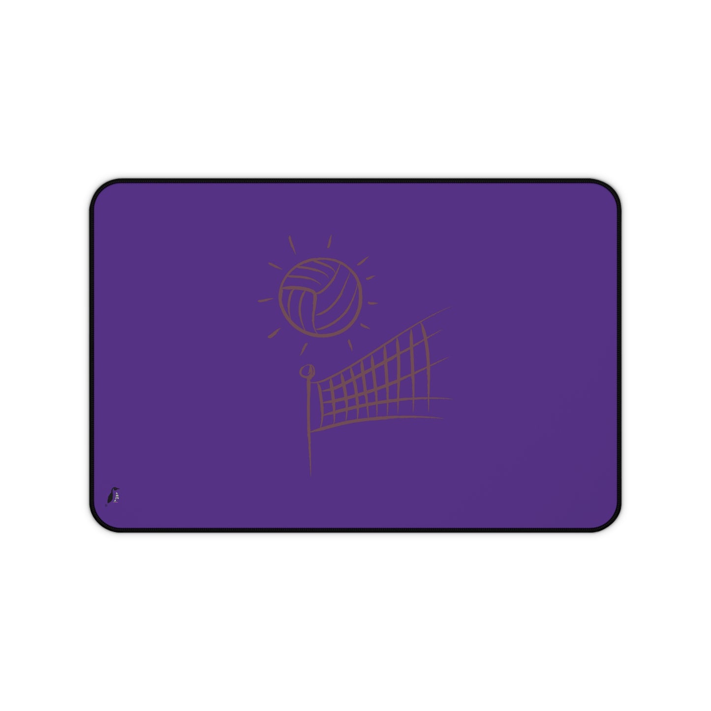 Desk Mat: Volleyball Purple