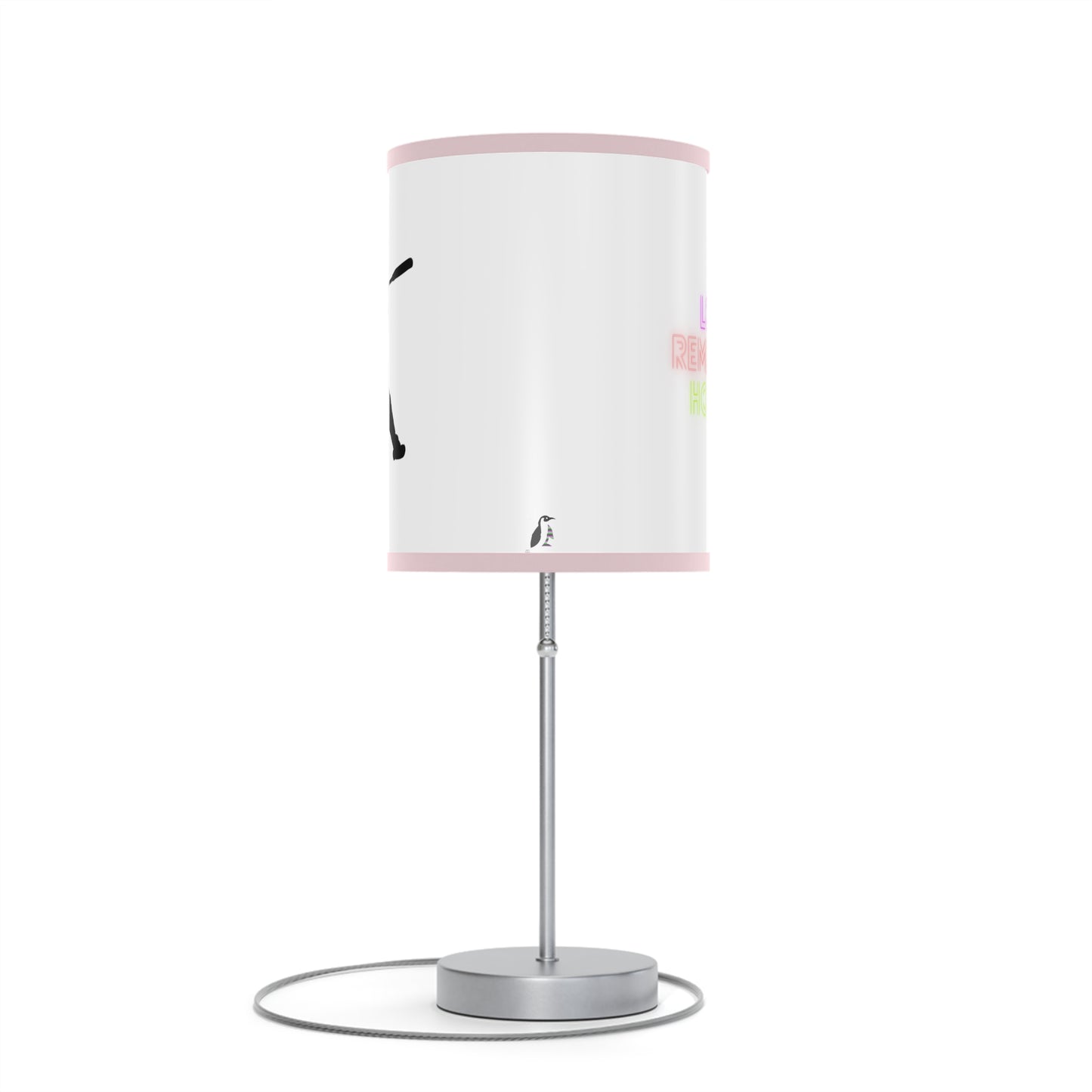 Lamp on a Stand, US|CA plug: Baseball White