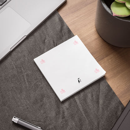 Post-it® Note Pads: Fight Cancer White