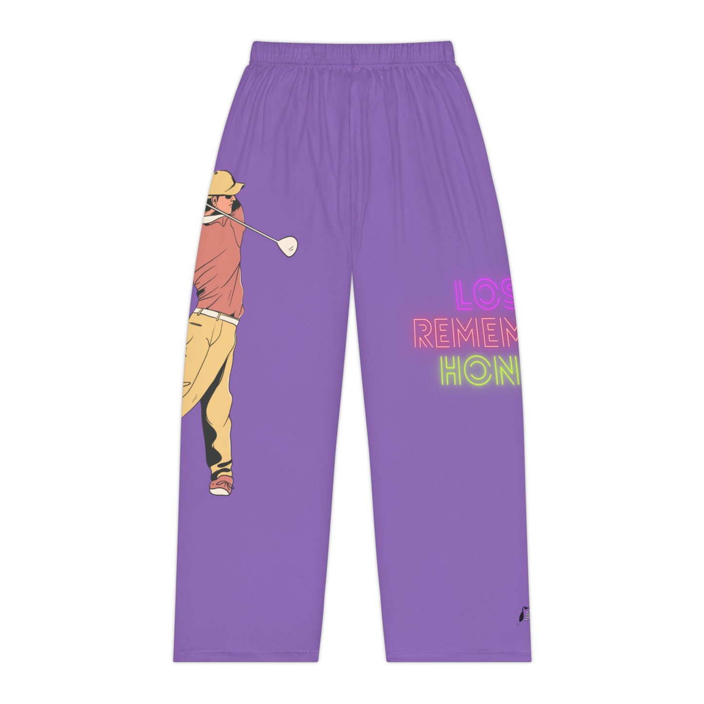 Women's Pajama Pants: Golf Lite Purple