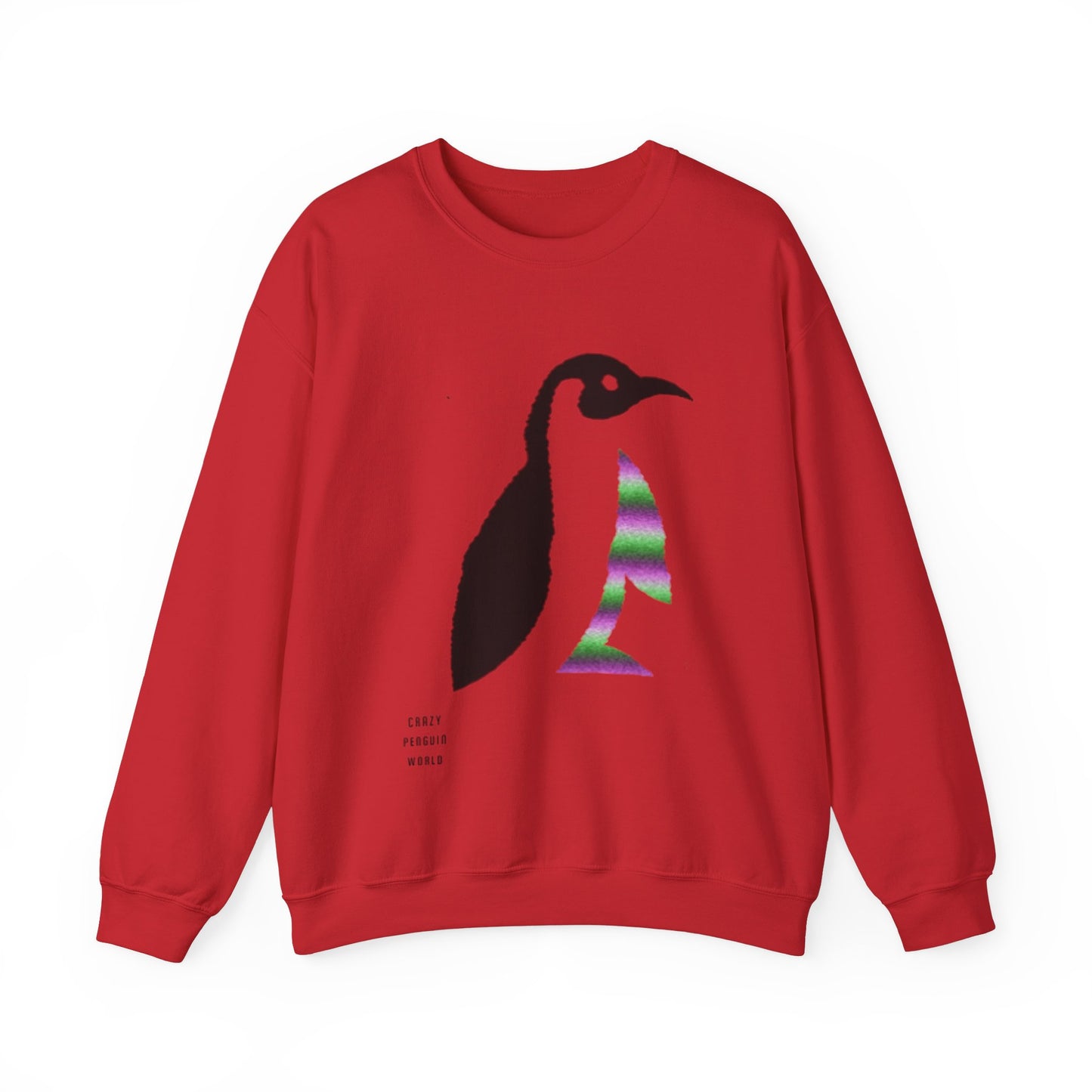 Heavy Blend™ Crewneck Sweatshirt: Crazy Penguin World Logo #2