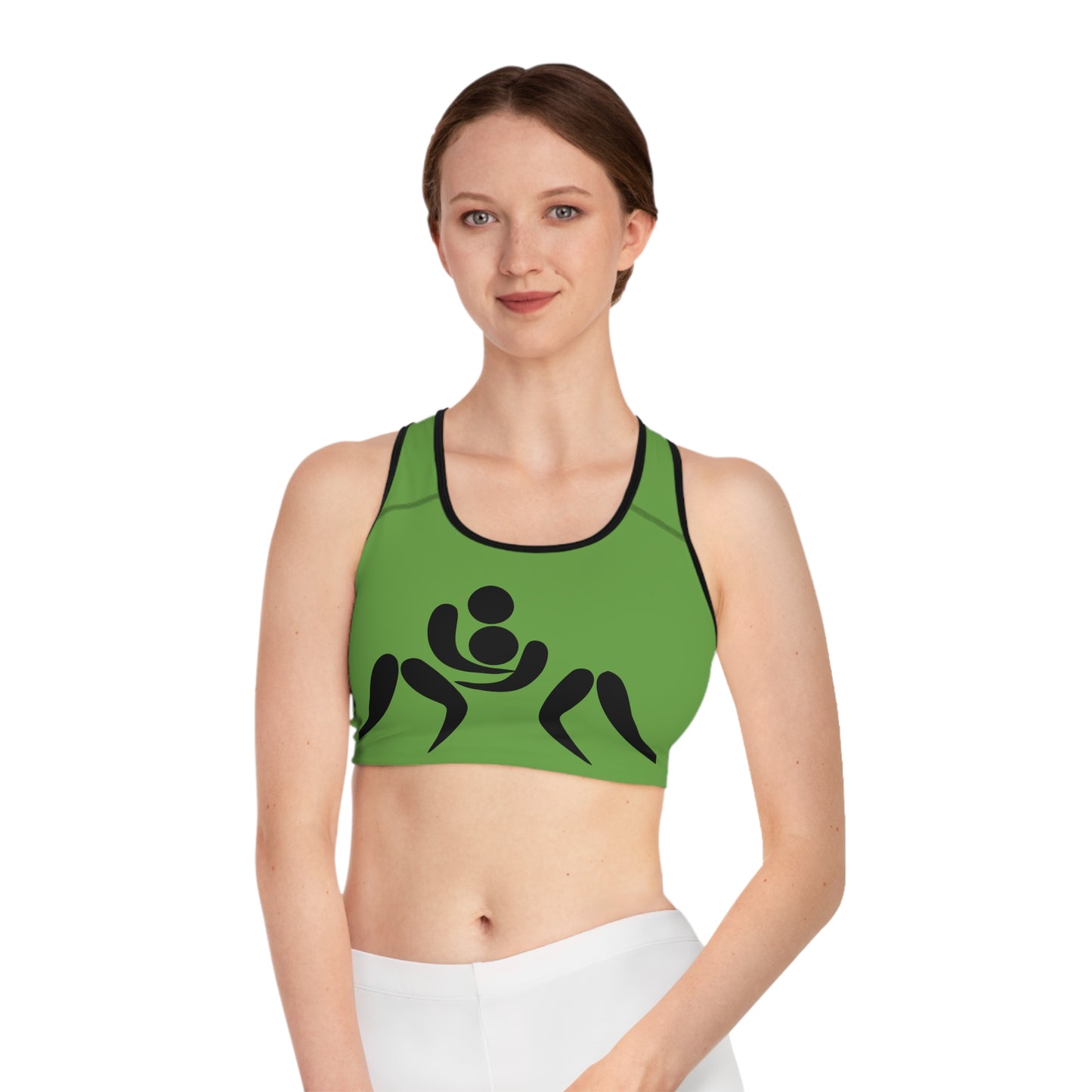 Sports Bra: Wrestling Green