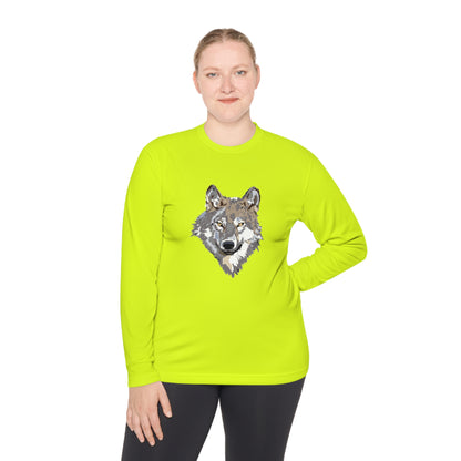 Lightweight Long Sleeve Tee: Wolves #1