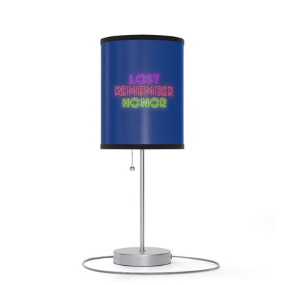 Lamp on a Stand, US|CA plug: Football Dark Blue