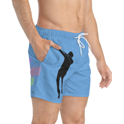 Swim Trunks: Dance Lite Blue