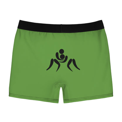 Men's Boxer Briefs: Wrestling Green