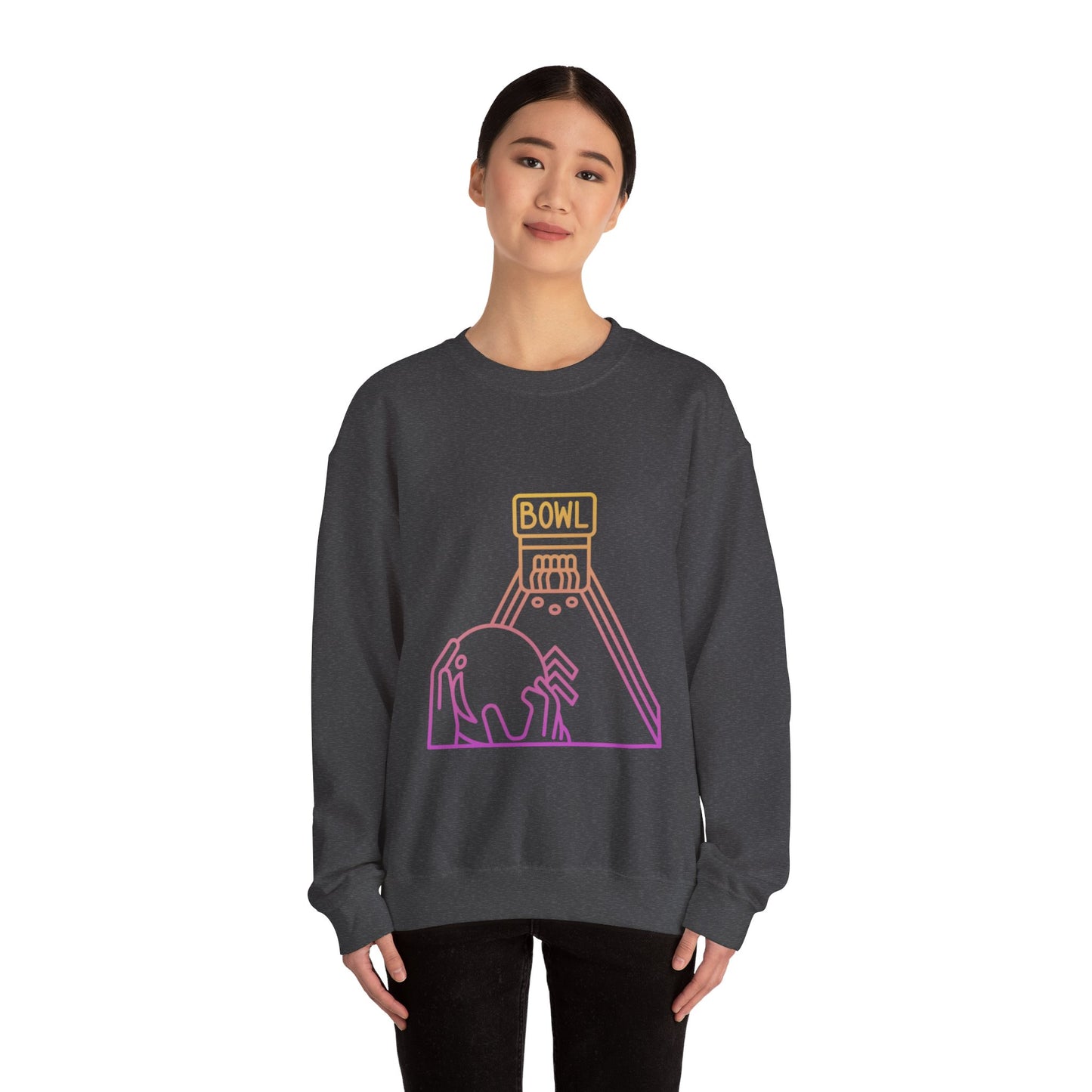 Heavy Blend™ Crewneck Sweatshirt: Bowling #2 