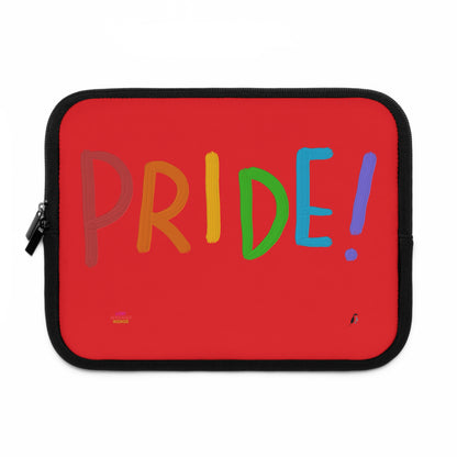 Laptop Sleeve: LGBTQ Pride Red