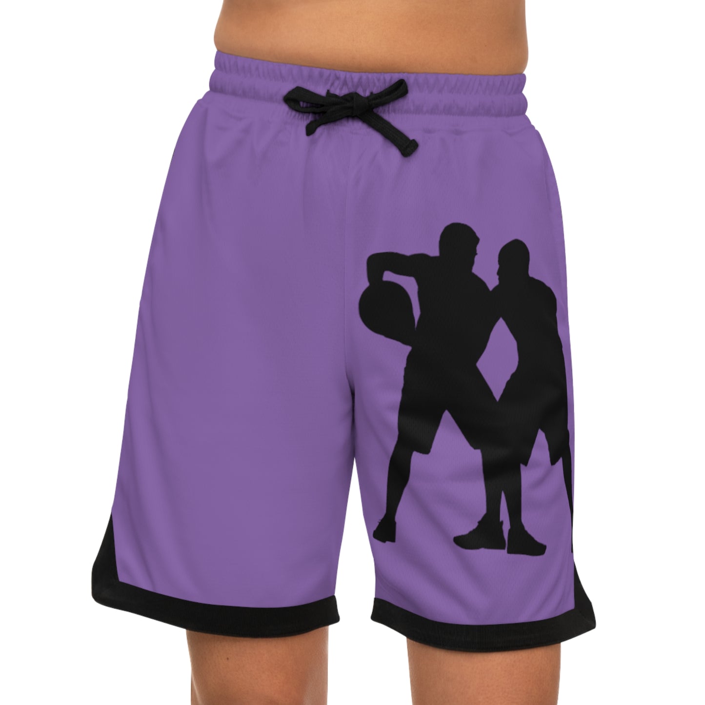 Basketball Rib Shorts: Basketball Lite Purple