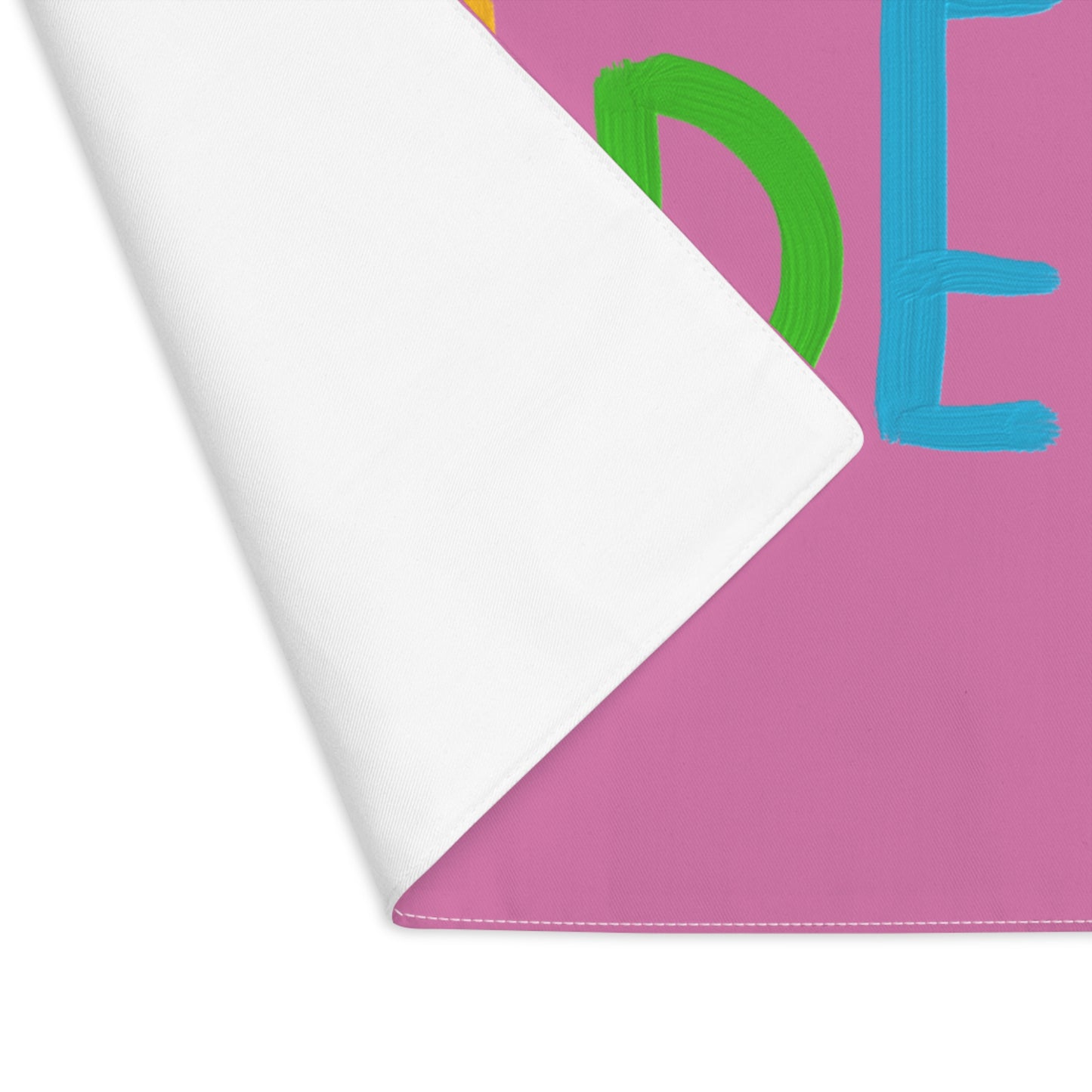 Placemat, 1pc: LGBTQ Pride Lite Pink