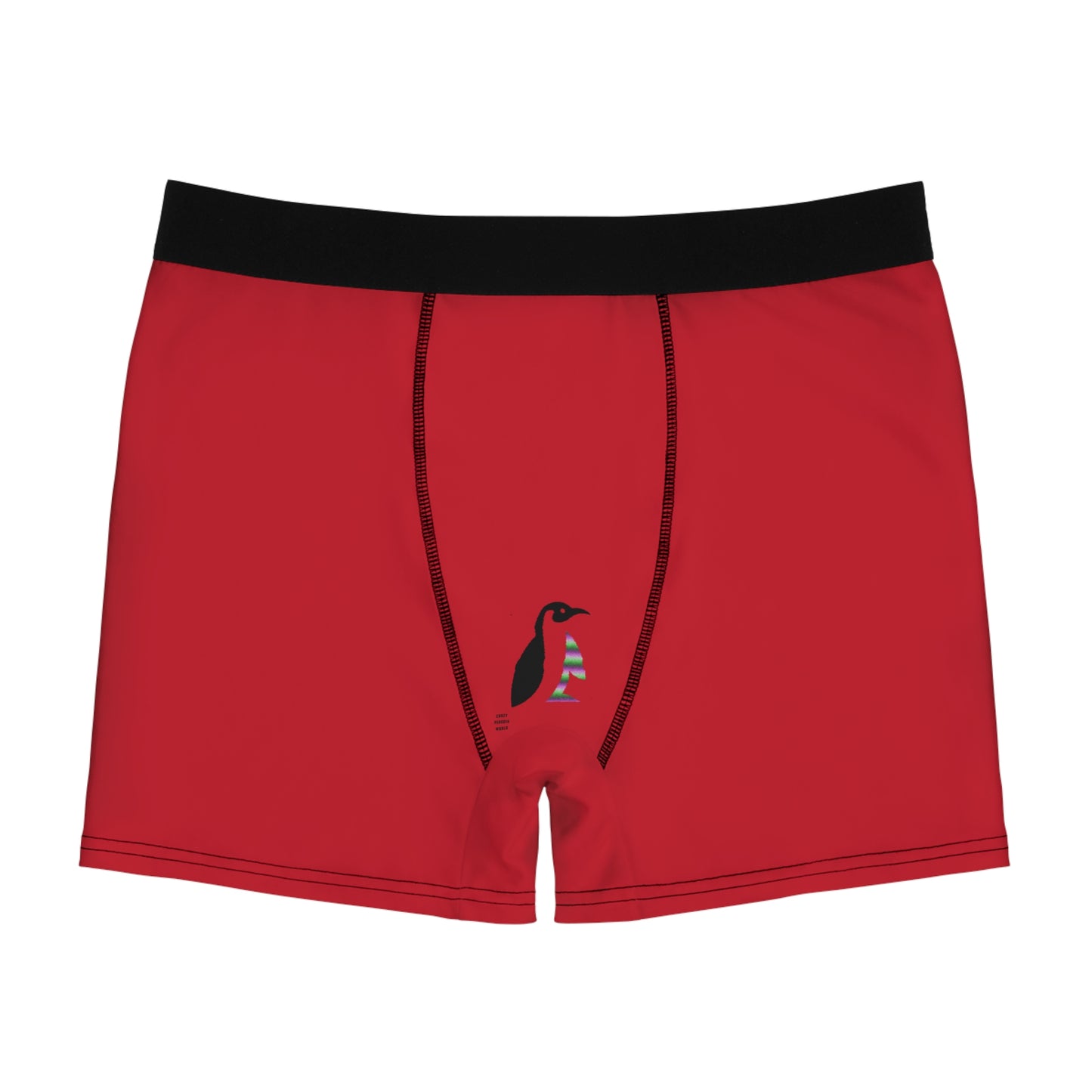 Men's Boxer Briefs: Fight Cancer Dark Red