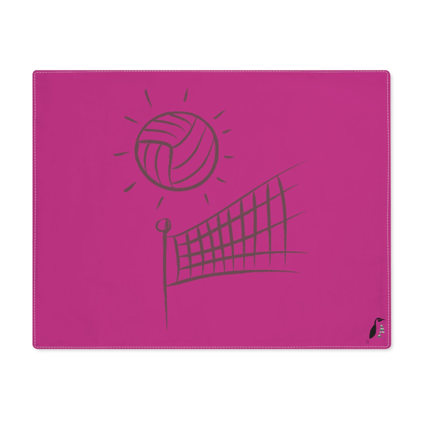 Placemat, 1pc: Volleyball Pink