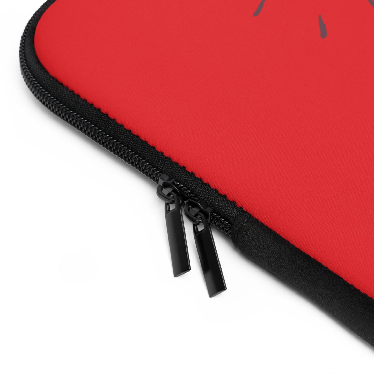 Laptop Sleeve: Volleyball Red