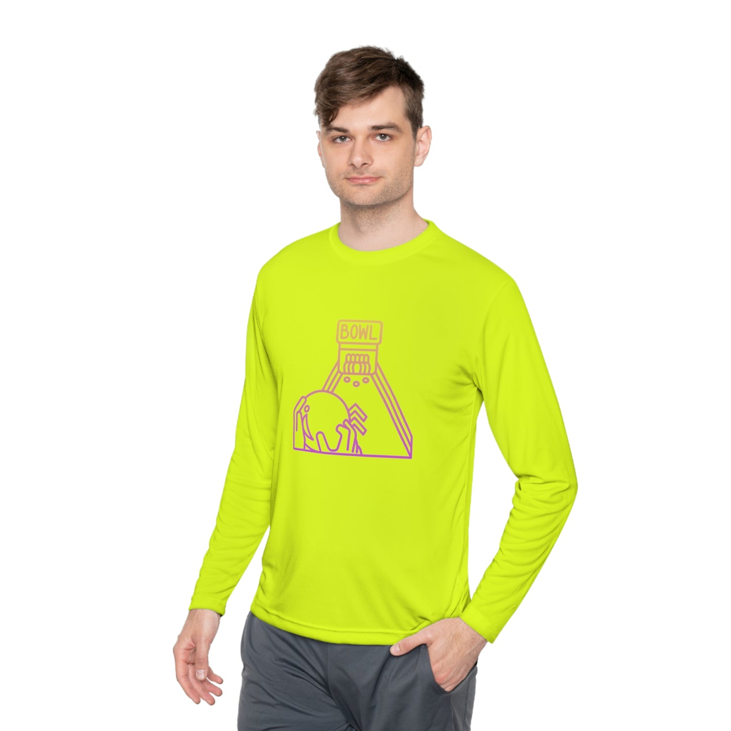 Lightweight Long Sleeve Tee: Bowling #1