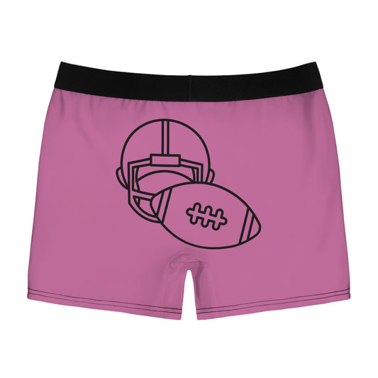 Men's Boxer Briefs Football Lite Pink