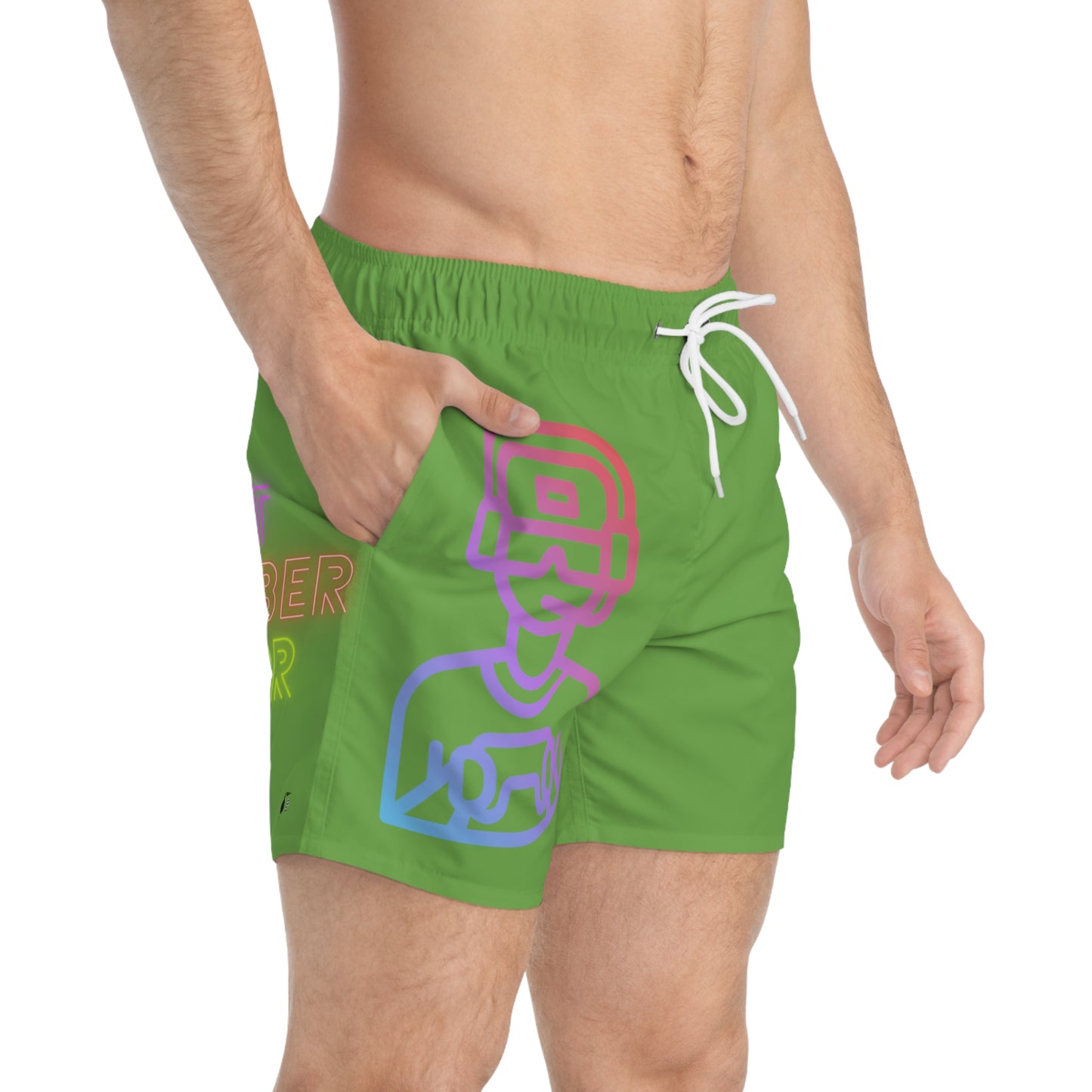 Swim Trunks: Gaming Green