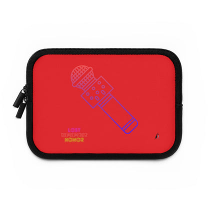 Laptop Sleeve: Music Red