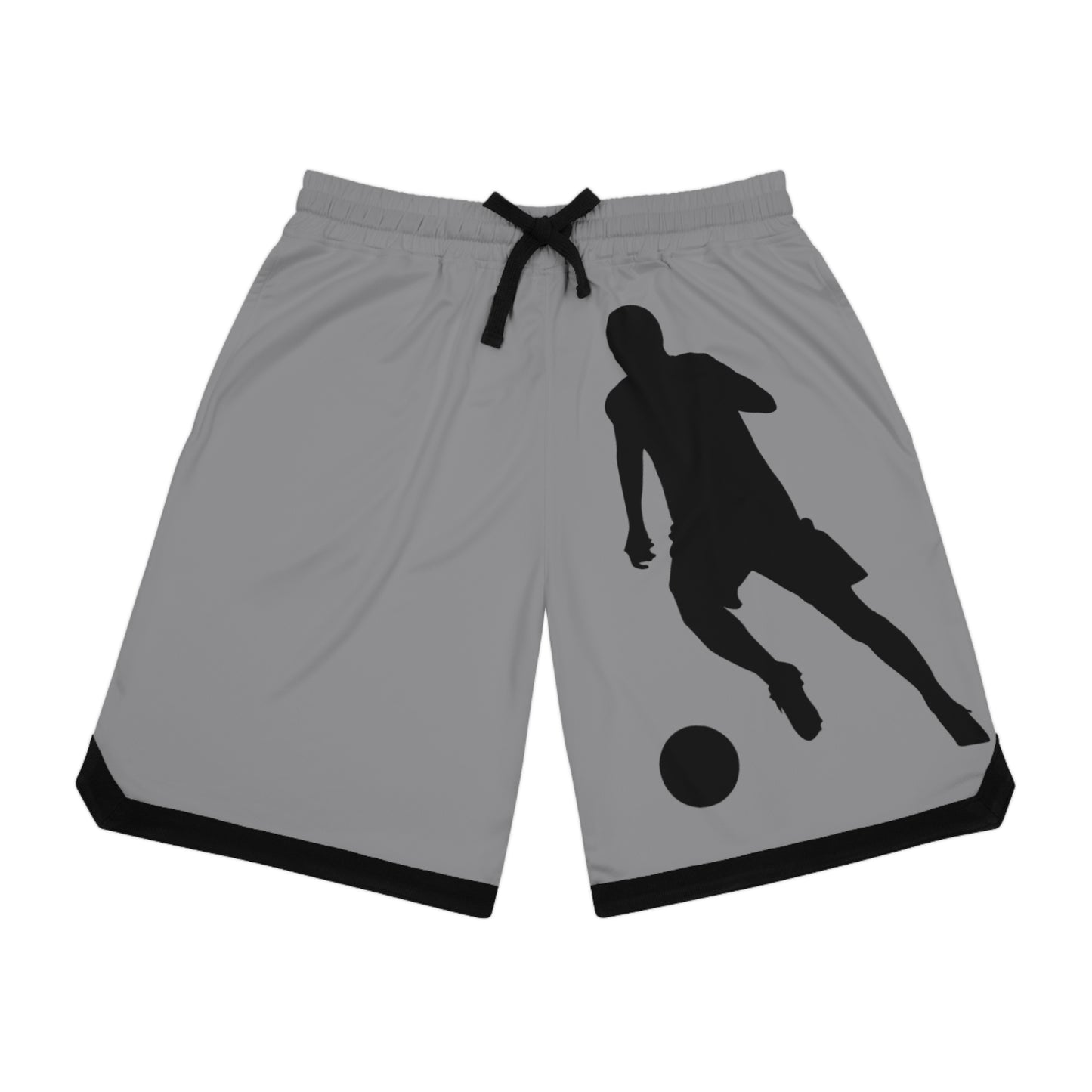 Basketball Rib Shorts: Soccer Grey