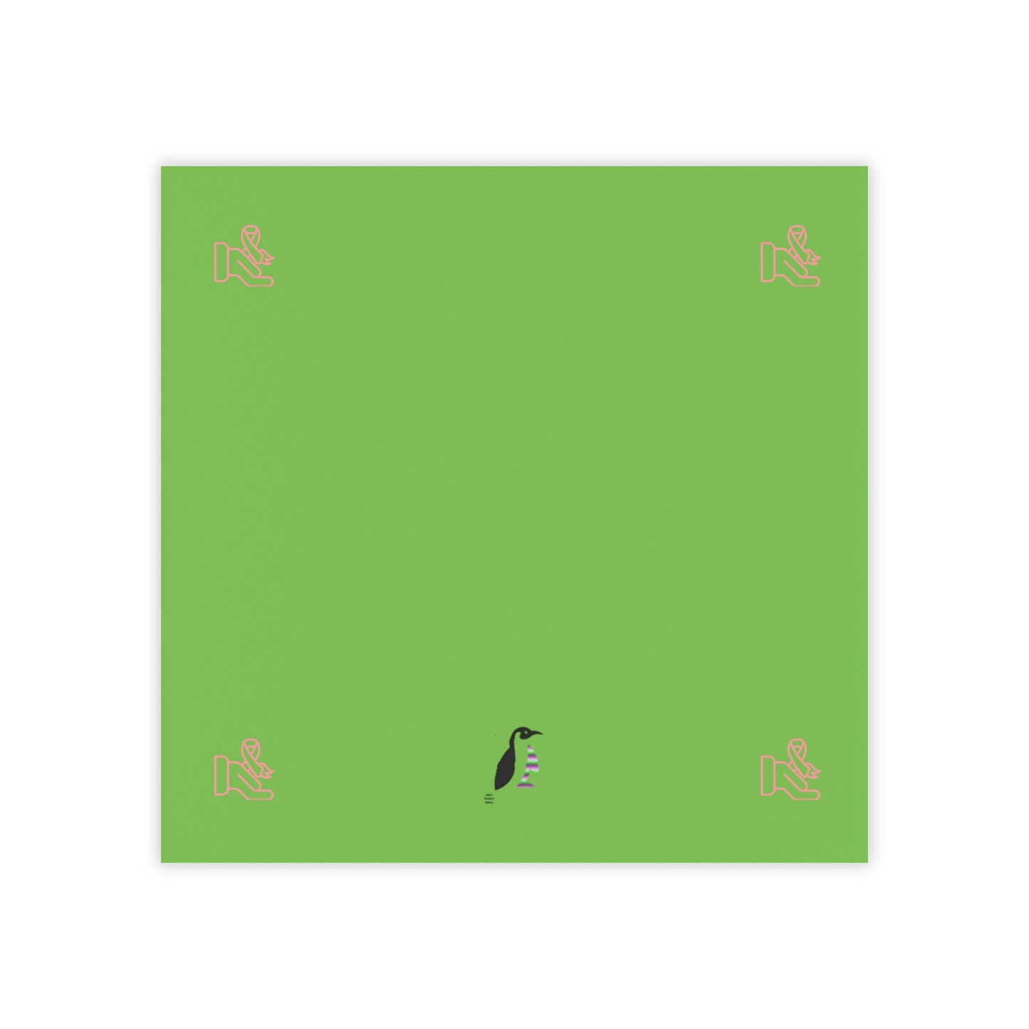 Post-it® Note Pads: Fight Cancer Green