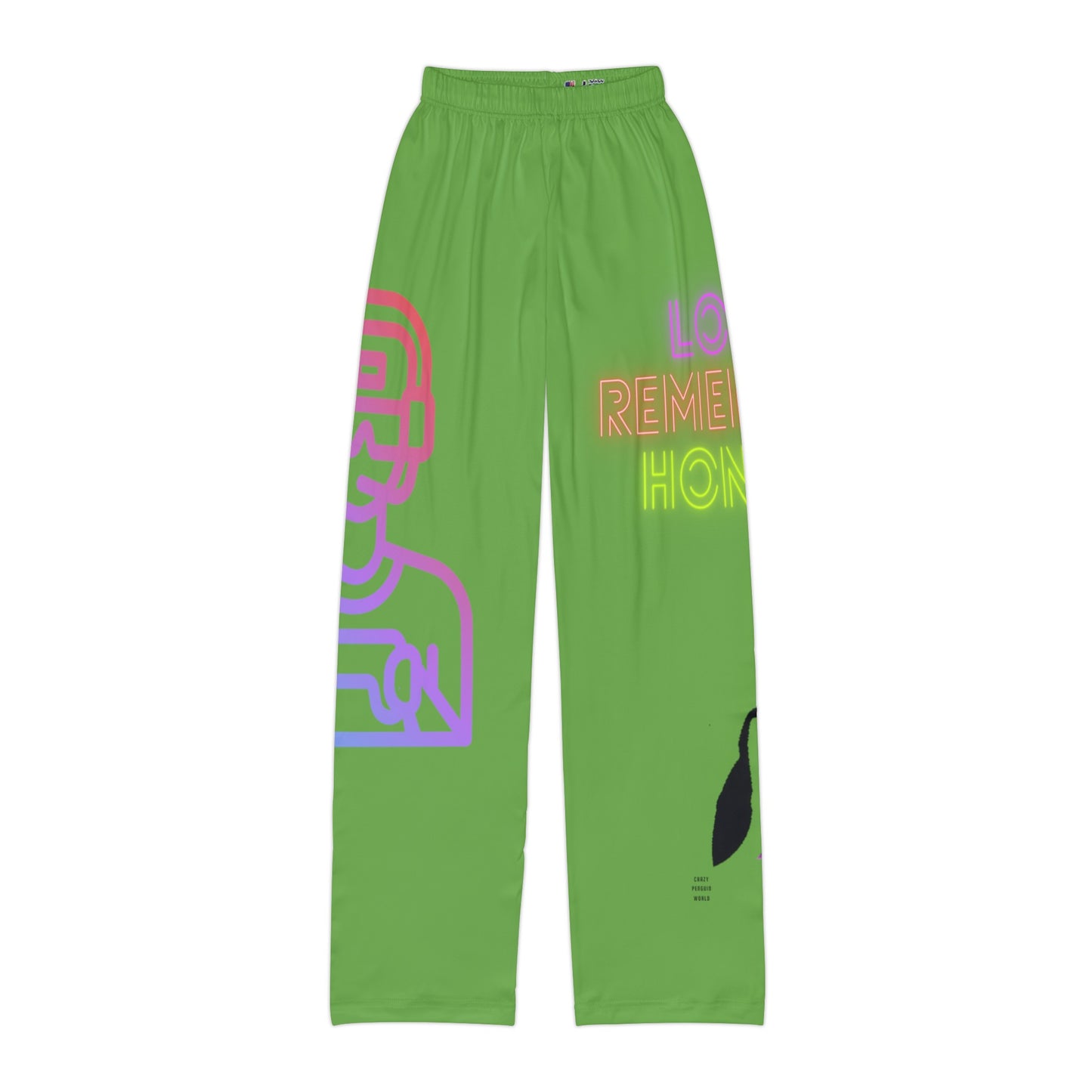 Pajama na pantalon ng mga bata: Gaming Green 