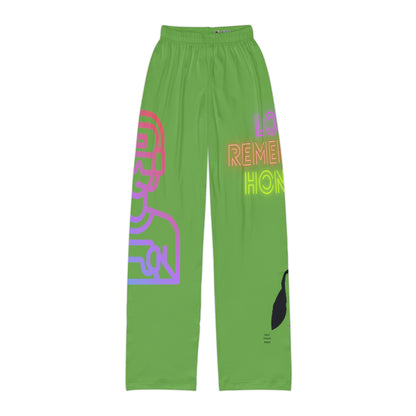 Pajama na pantalon ng mga bata: Gaming Green 