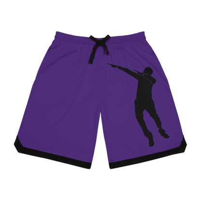 Basketball Rib Shorts: Dance Purple