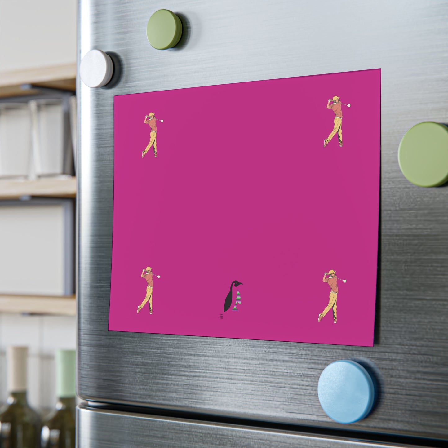 Post-it® Note Pads: Golf Pink