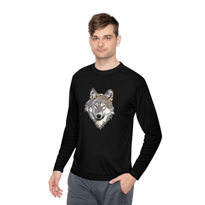 Lightweight Long Sleeve Tee: Wolves #1