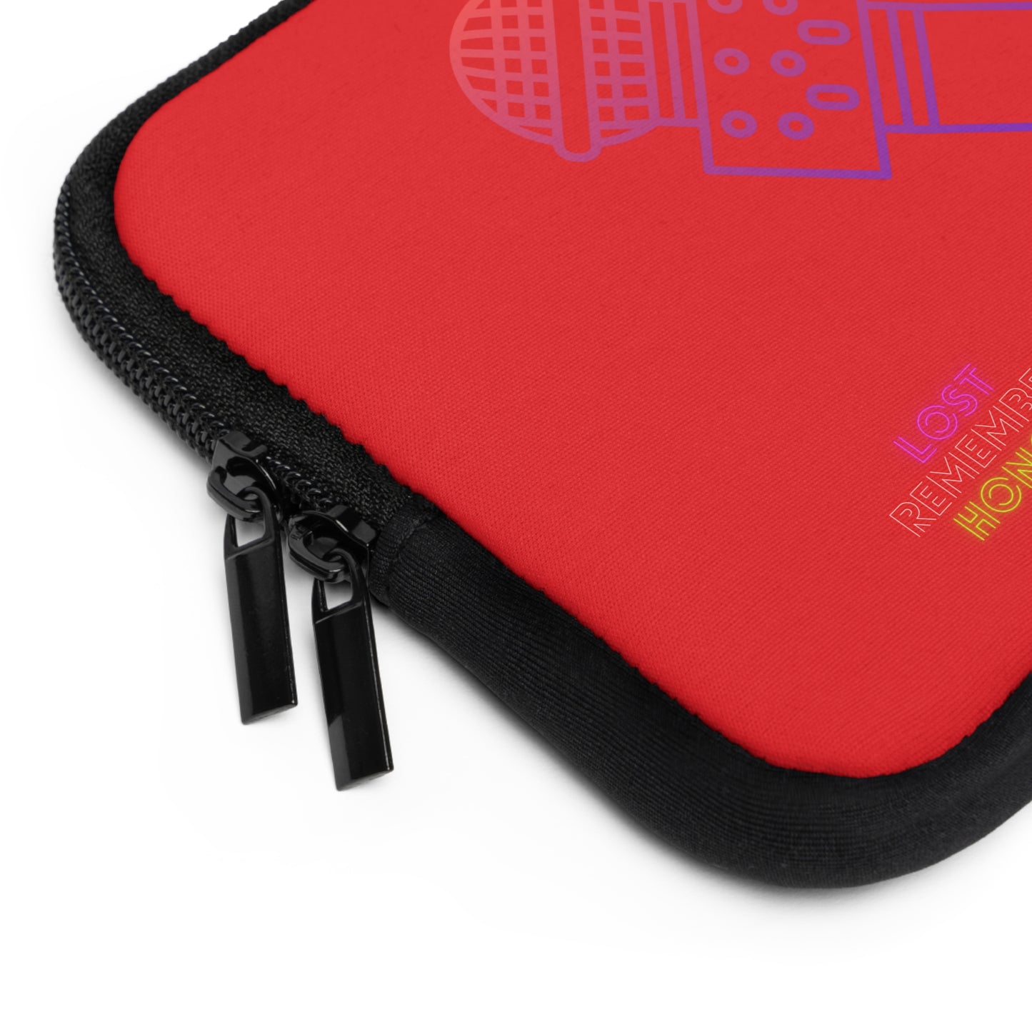 Laptop Sleeve: Music Red