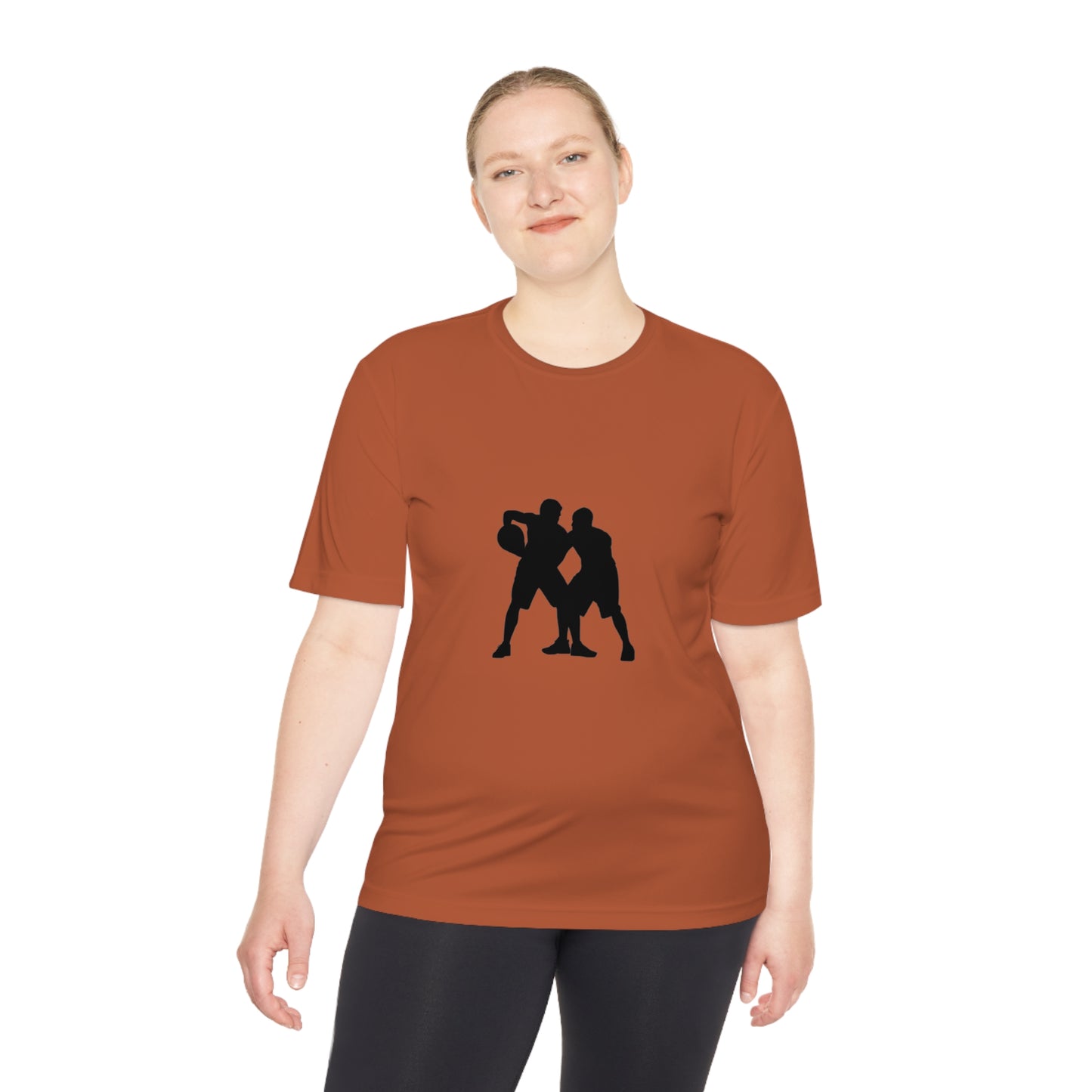 Moisture Wicking Tee: Basketball #1