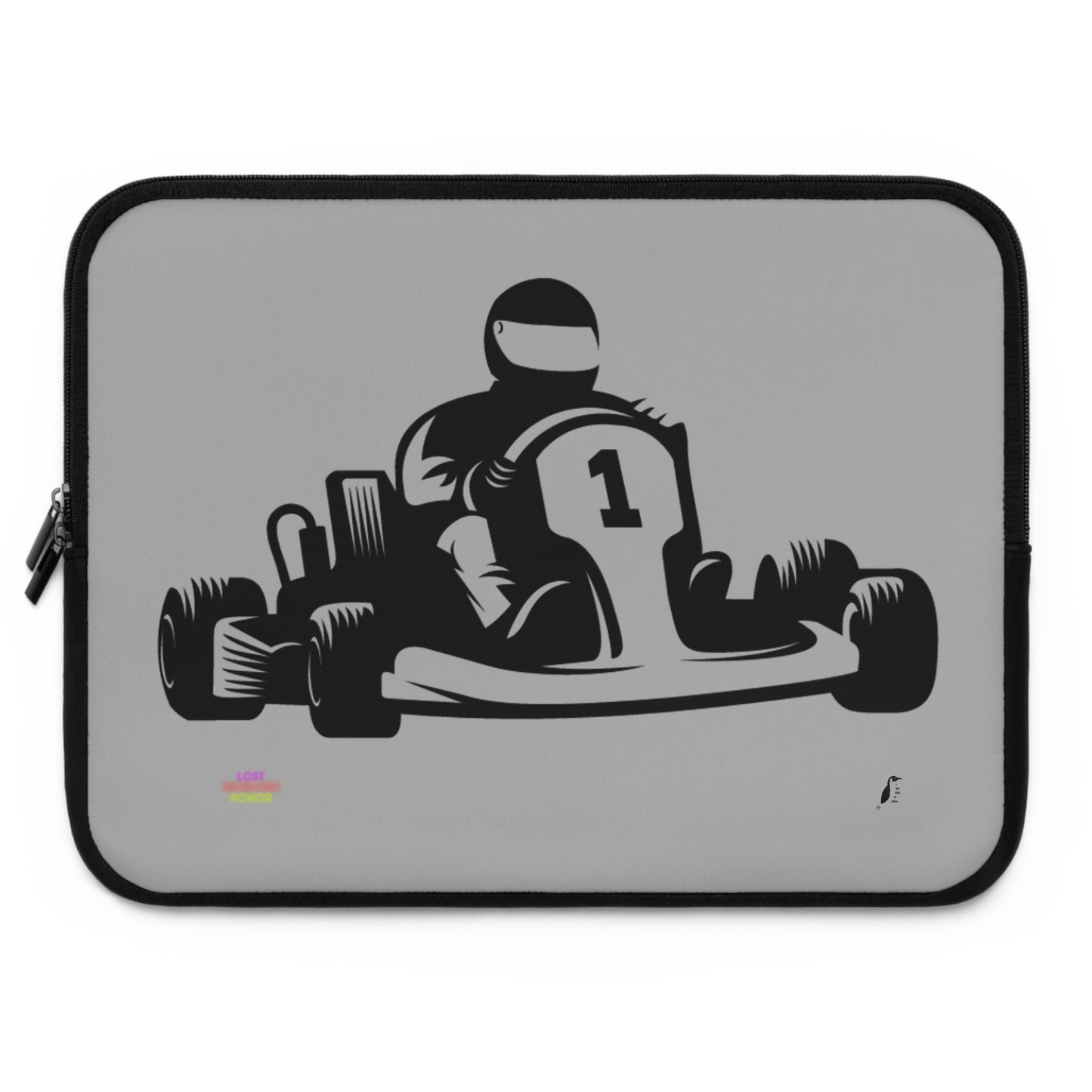 Laptop Sleeve: Racing Lite Grey